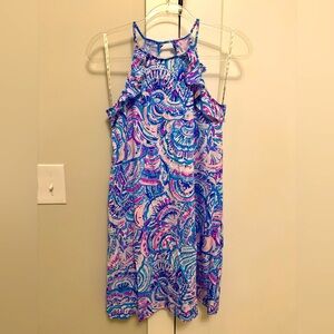 Beautiful Women’s Lily Pulitzer Dress - Blue & Pink Print